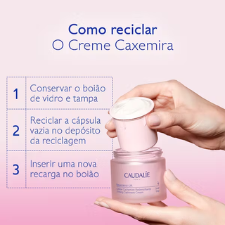 Caudalie Resveratrol Lift Creme Caxemira Redensificador Recarga 50ml