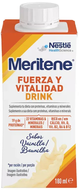 Meritene Força Vital Drink Baunilha 180MlX4