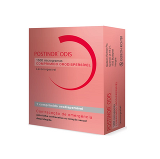 Postinor ODIS 1,5mg comprimido orodispersivel